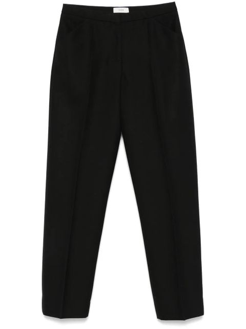 TOTEME cropped straight-leg trousers - Black - zdjęcie produktu nr 1