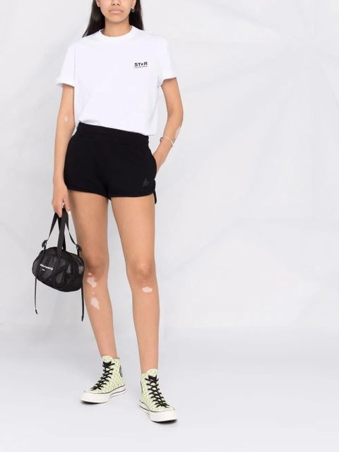 Golden Goose elasticated short-shorts - Black - zdjęcie produktu nr 2