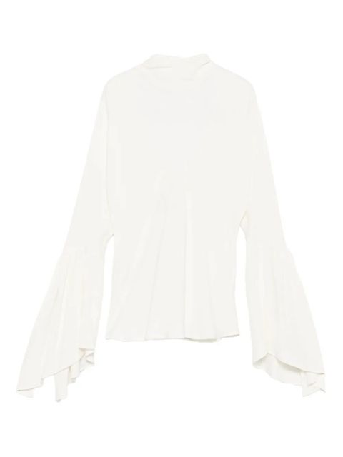 PINKO bell-sleeve top - White - zdjęcie produktu nr 1
