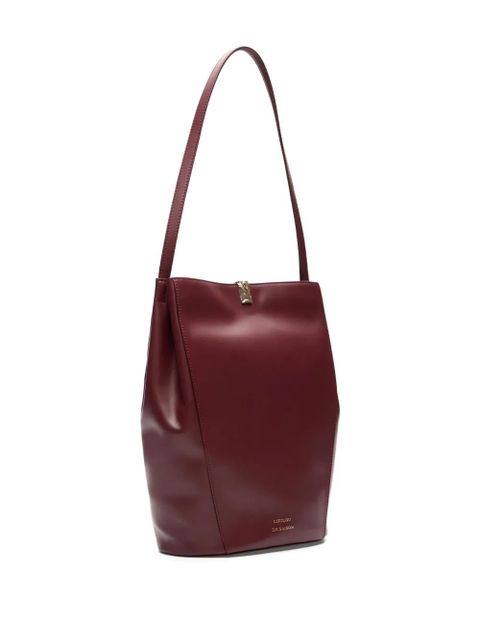 LouLou de Saison Daya leather bucket bag - Red - zdjęcie produktu nr 2
