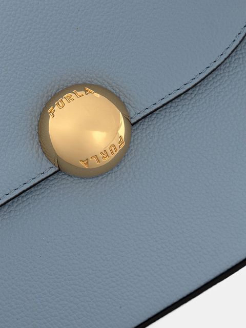 Furla torebka skórzana Moonlight S kolor niebieski WB01887 BX3036 CDZ00