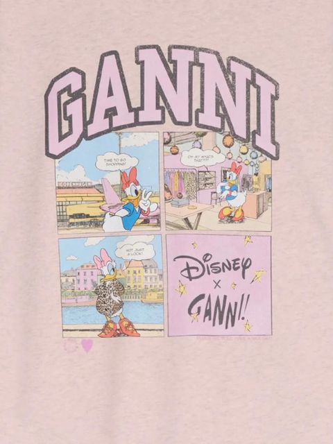 GANNI x Disney comic-print sweatshirt - Pink - zdjęcie produktu nr 2