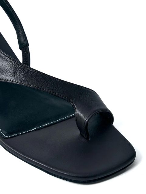 TOTEME 40mm thong sandals - Black - zdjęcie produktu nr 2