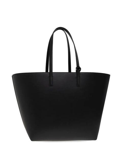 Moncler small Very embossed-logo tote bag - Black