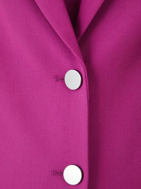 Medicine marynarka damska kolor różowy jednorzędowa gładka