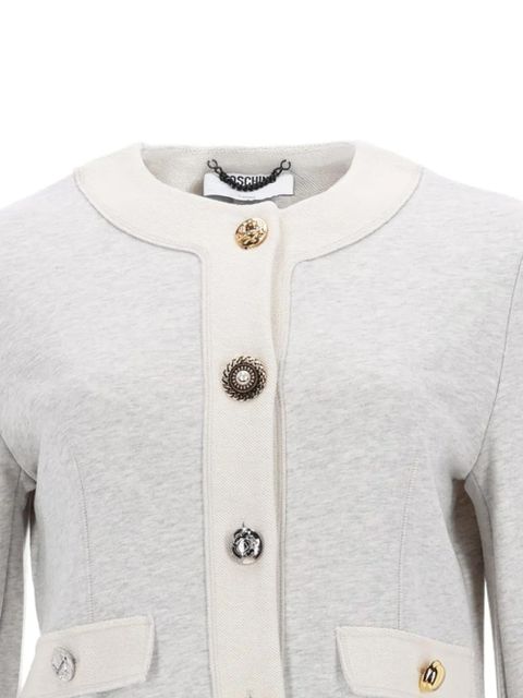 Moschino patch-pocket cardigan - Grey - zdjęcie produktu nr 2