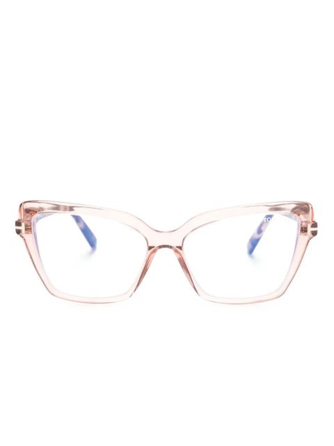 TOM FORD Eyewear cat-eye glasses - Pink - zdjęcie produktu nr 1