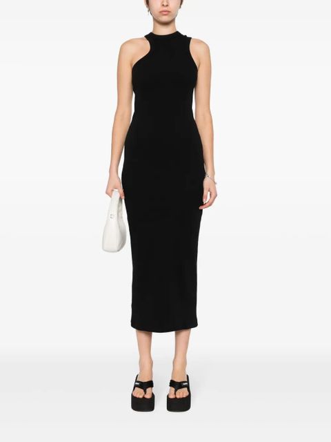 Axel Arigato ribbed maxi dress - Black - zdjęcie produktu nr 2