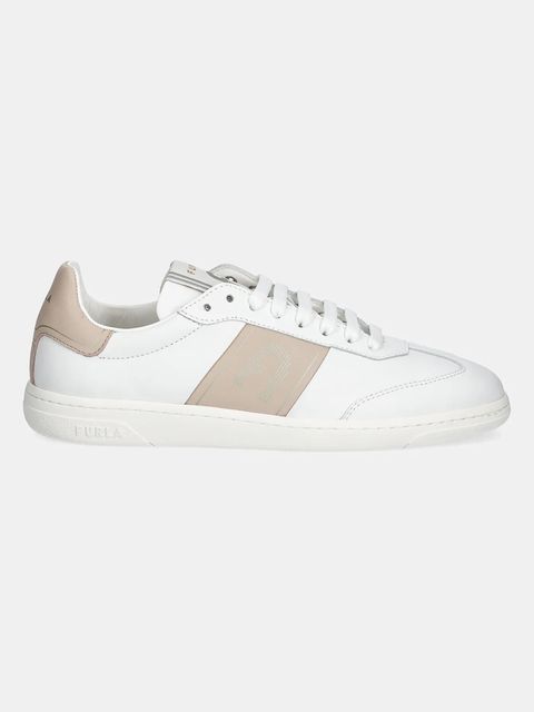 Furla sneakersy skórzane Twist Lace-Up Sneaker - zdjęcie produktu nr 2