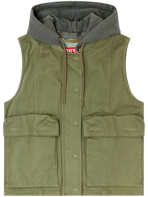 Diesel G-Enesis gilet - Green - zdjęcie produktu nr 1