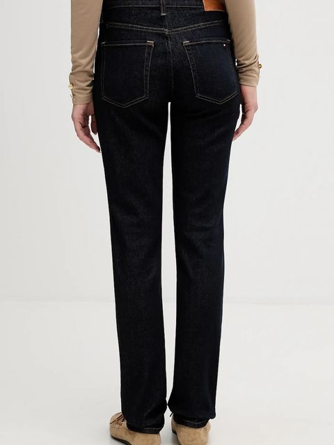 Tommy Hilfiger jeansy damskie kolor granatowy WW0WW47685 - zdjęcie produktu nr 2