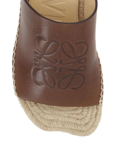 LOEWE 80mm Petal espadrilles - Brown - zdjęcie produktu nr 2
