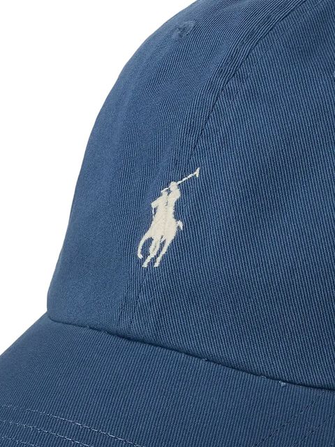 Polo Ralph Lauren czapka z daszkiem bawełniana kolor fioletowy gładka 211912843