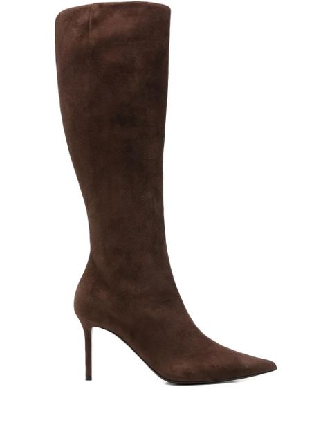 Giuseppe Zanotti 85mm pointed-toe boots - Brown - zdjęcie produktu nr 1