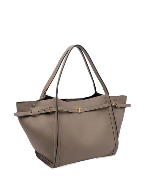 Tod's medium leather tote bag - Neutrals - zdjęcie produktu nr 2