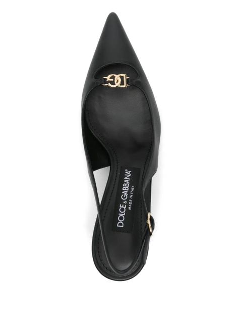 Dolce & Gabbana buckled heeled pumps - Black