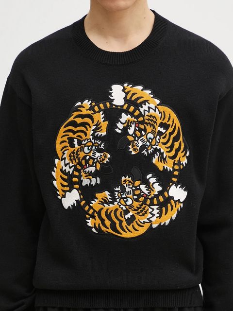 Kenzo sweter wełniany x Verdy kolor czarny FF58PU7133CR.99J