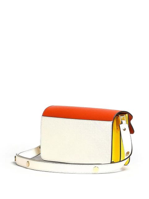 Marni Trunk leather shoulder bag - Neutrals