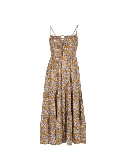 Ulla Johnson Aydin Cami floral midi dress - Yellow - zdjęcie produktu nr 1