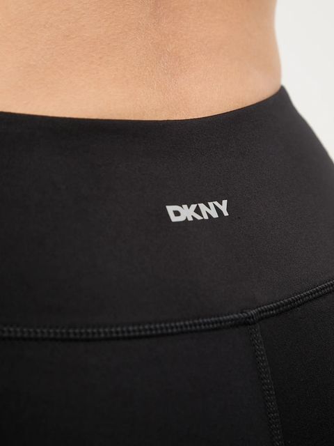 Dkny legginsy B. COMPRESSION damskie kolor czarny z nadrukiem DP5P3453 - zdjęcie produktu nr 2