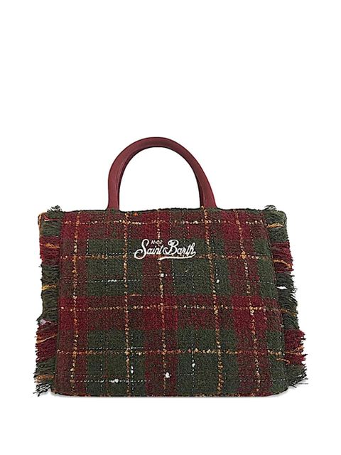 MC2 Saint Barth fringed-detail tote bag - Green - zdjęcie produktu nr 2