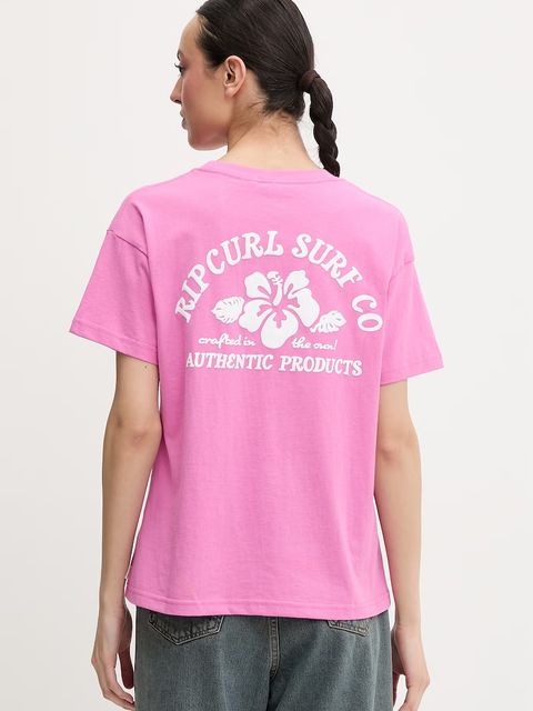 Rip Curl T-shirt damski bawełniany SURF PUFF PARTY PACK - zdjęcie produktu nr 2
