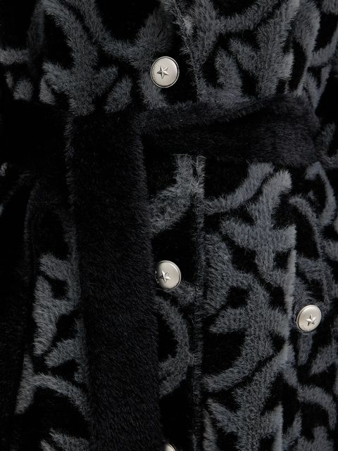 Pinko płaszcz kolor czarny 105415 A2WY