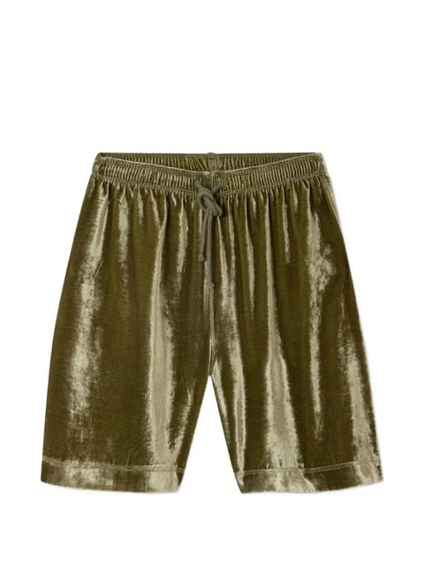 American Vintage Ankaz drawstring-waist shorts - Green - zdjęcie produktu nr 1