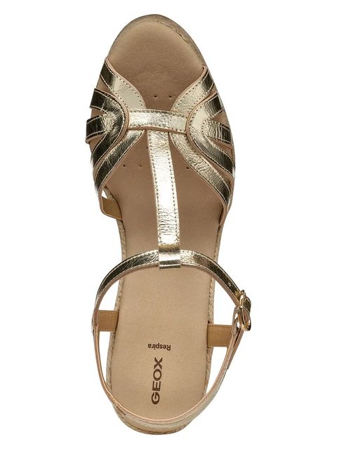 Geox espadryle skórzane D GELSA