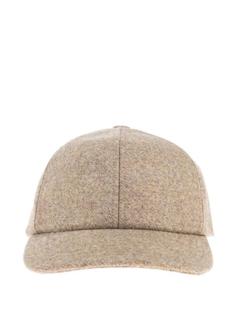 ISABEL MARANT wool baseball cap - LIGHT KHAKI