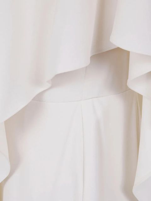 Lauren Ralph Lauren one-shoulder ruffled jumpsuit - White - zdjęcie produktu nr 2