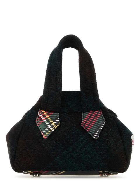 Vivienne Westwood Yasmine embroidered fabric mini tote bag - Black - zdjęcie produktu nr 2