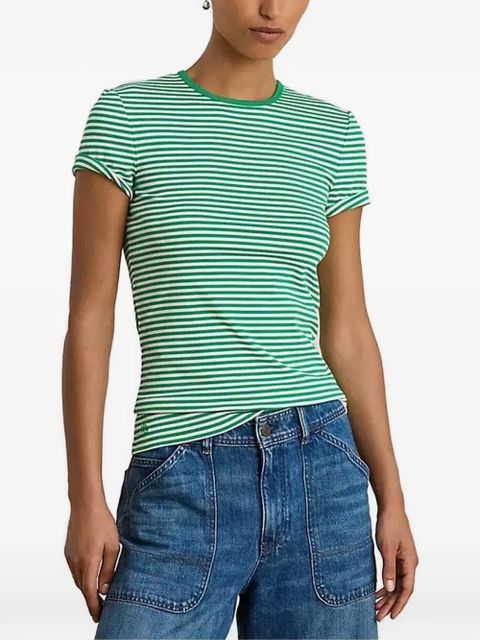 Lauren Ralph Lauren striped T-shirt - Green - zdjęcie produktu nr 1