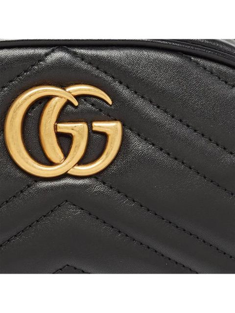 Gucci Pre-Owned GG matelassé belt bag - Black