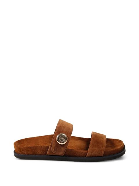 Tory Burch Romy suede sandals - Brown - zdjęcie produktu nr 1