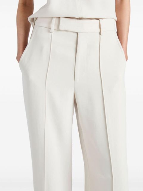 Proenza Schouler Weyes Matte Trousers - White