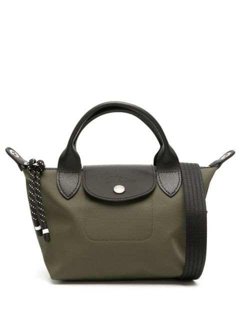 Longchamp mini Le Pliage Energy tote bag - Green - zdjęcie produktu nr 1