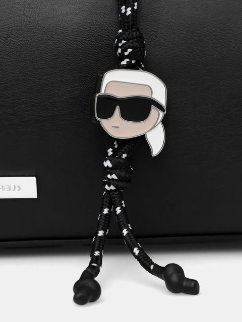 Karl Lagerfeld torebka IKON kolor czarny B1W30005 - zdjęcie produktu nr 2