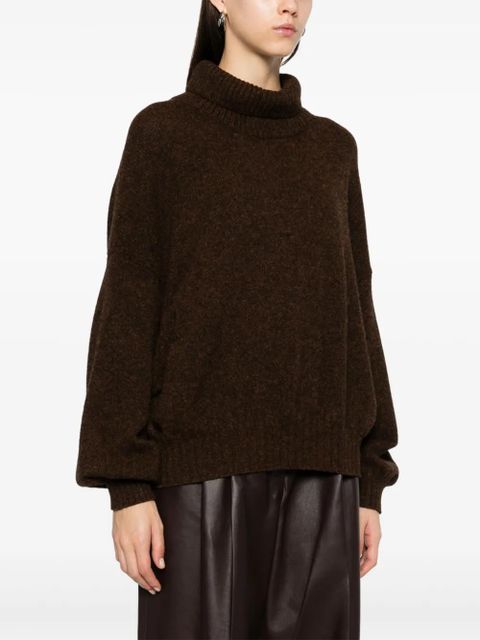 KHAITE Morris sweater - Brown