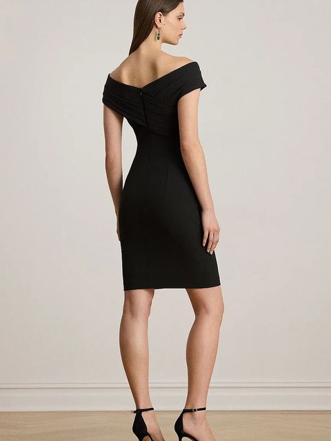 Lauren Ralph Lauren sukienka kolor czarny mini dopasowana 253936390 - zdjęcie produktu nr 2