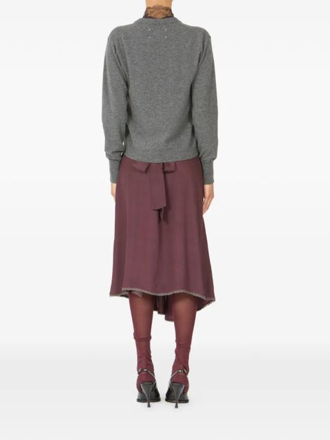 Maison Margiela V-neck cardigan - Grey