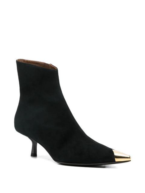 Giuseppe Zanotti 50mm Melaine suede ankle boots - Black - zdjęcie produktu nr 2