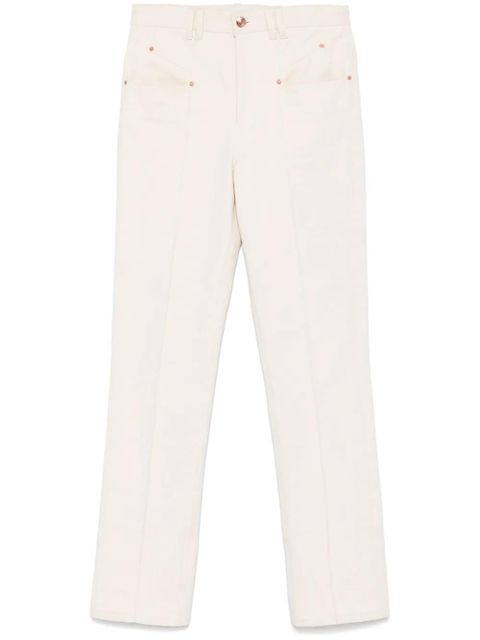 ISABEL MARANT Lirokae trousers - Neutrals - zdjęcie produktu nr 1