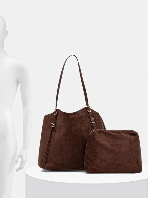 Answear.LAB torebka kolor brązowy