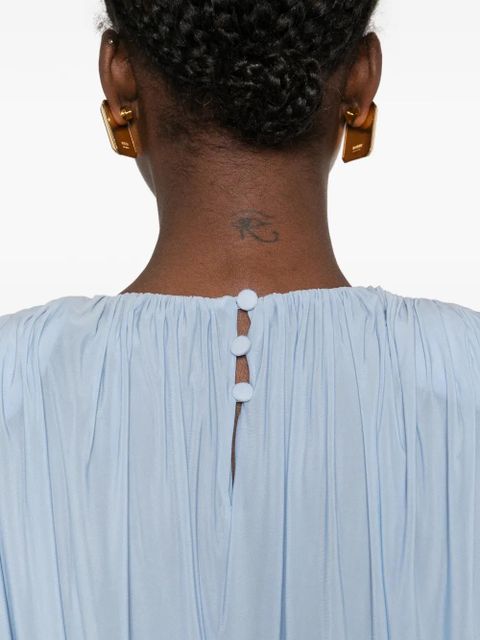 Magda Butrym pleated blouse - Blue