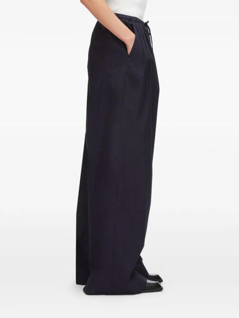 3.1 Phillip Lim drawstring wide-leg trousers - Blue