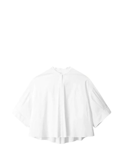 STAUD Enzo pleated blouse - White - zdjęcie produktu nr 1