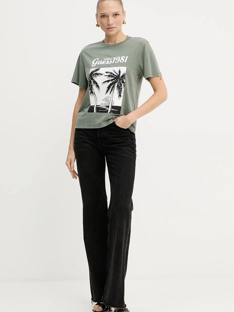 Guess t-shirt bawełniany - zdjęcie produktu nr 1