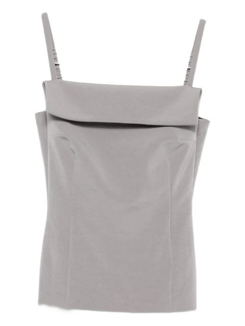 Nanushka square-neck sleeveless top - Grey - zdjęcie produktu nr 1