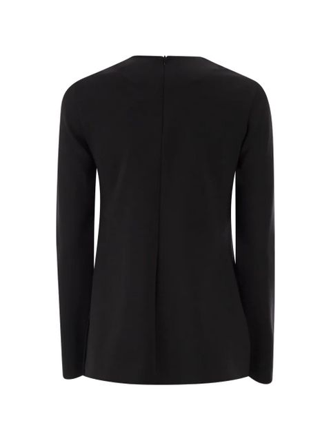 Max Mara zip-fastening blouse - Black - zdjęcie produktu nr 2
